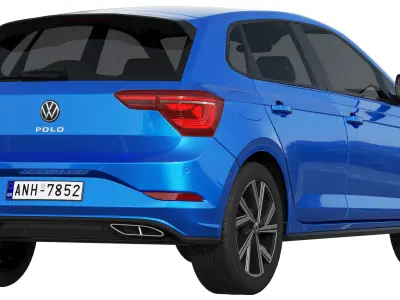 Volkswagen Polo 2022 3D model