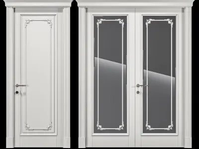 antonovych tower door 3D model