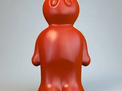 Model of a high detail Figurine Print P 3D print model