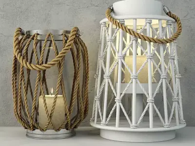 Lanterns by ZARA HOME 3D model get