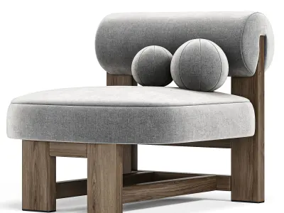 Malta Outdoor Chair By Highfashionhome 3D model