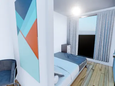 House container Modern- 3D model