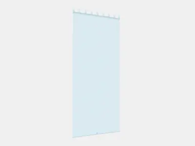 MATILDA Sheer curtains 1 pair Low-poly 3D model