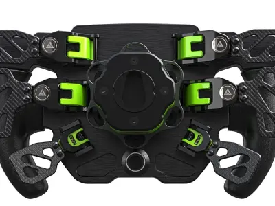 GOMEZ SIM INDUSTRIES HYPER P1 STEERING WHEEL 3D model