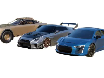Realistic Sports And Luxury Cars Pack
