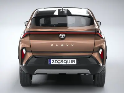 Tata Curvv 2025 3D model