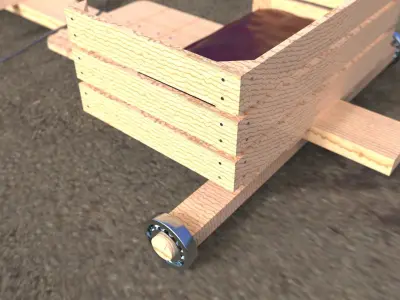 TURKISH TORNET Low-poly 3D model