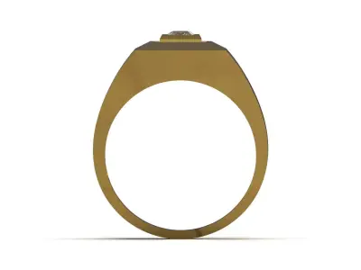 Jewelry cad stl men ring model mr0335 3D print model