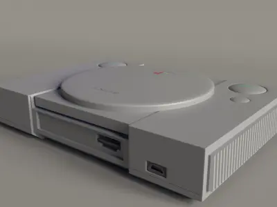 Play station props model 3D model
