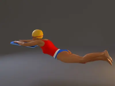 SwwimmingPool Female BCC 2130 011 3D model