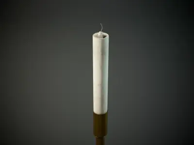 candlestick Low-poly 3D model