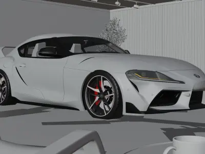 Toyota GR Supra MK5 3D model
