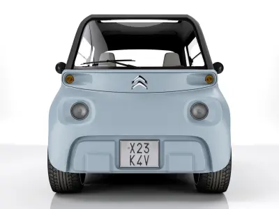 Citroen Ami 2021 3D model