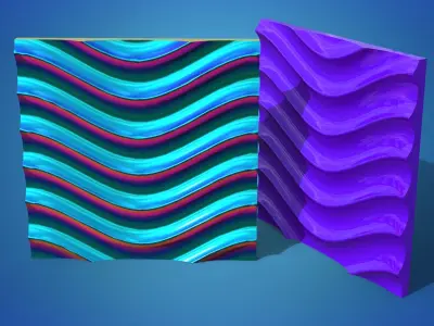 Wall Panels 3D model