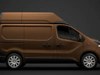 Opel Vivaro Van L1H2 2018 3D model