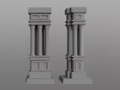 Pillar 2 3D model