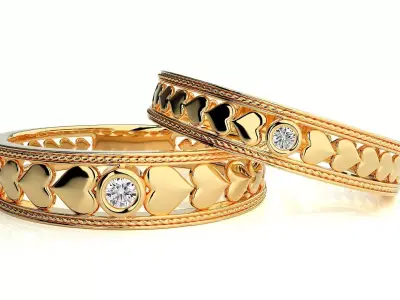 Wedding Band - 59  3 3D print model