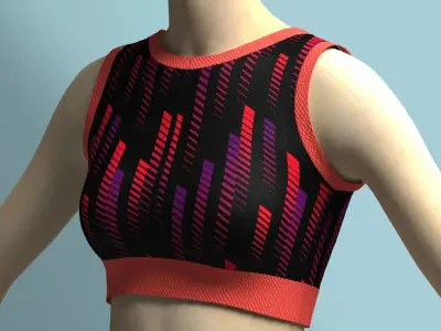 Sport Bra 3D model