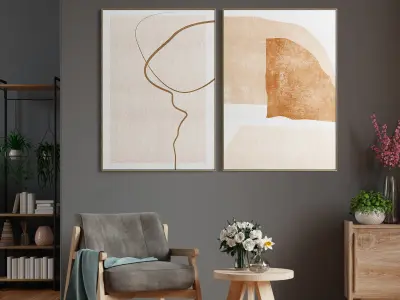 Photo Frame 144 Low-poly 3D model