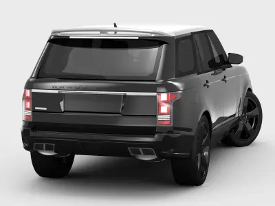 Range Rover STARTECH L405 2013 3D model