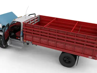 Chevy C60 Truck Omaha Standard 1977 3D model