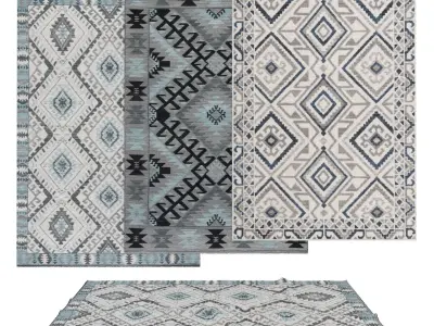 Rugs No 931 Low-poly 3D model