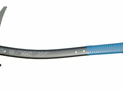 Ice-axe mountaineering axe with handle 3D model