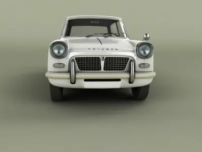 Triumph Herald 1200 Estate 3D model