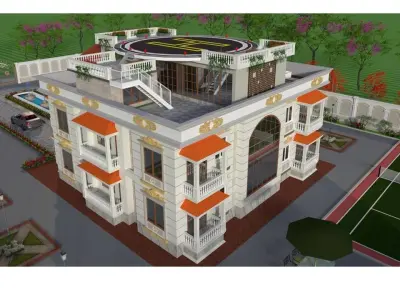 Victorian House Exterior 3D model