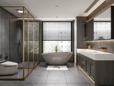Bathroom 92 3D model