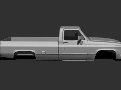 1985 GMC Sierra  3D print model