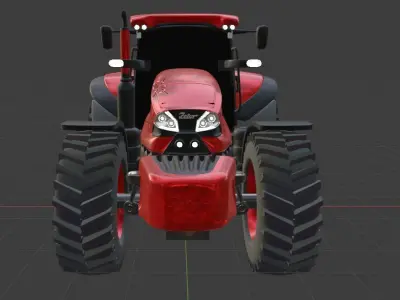 Zetor Tractor by Pininfarina 3D model