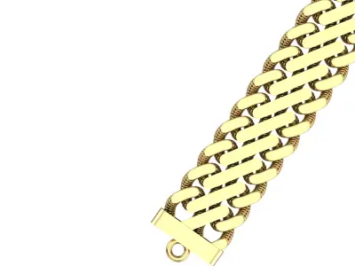 3d chain cuban model 3D print model