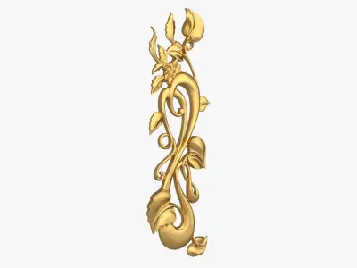 Classic decor ornament 203 3D model