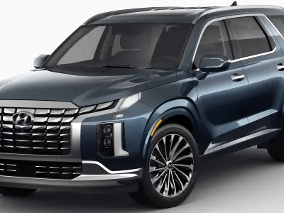 Hyundai Palisade 2023 3D model