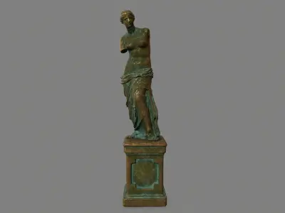 Venus  de  Milo Low-poly 3D model