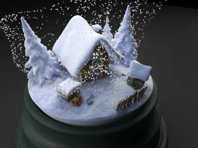 Snowglobe National Tradition Series 3D model