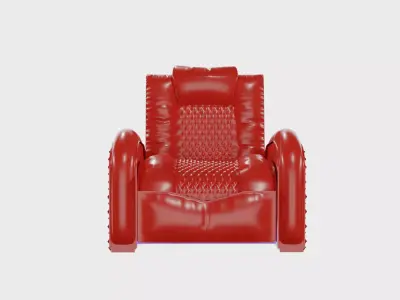 Sofa 3D Model reclining chair 3D model