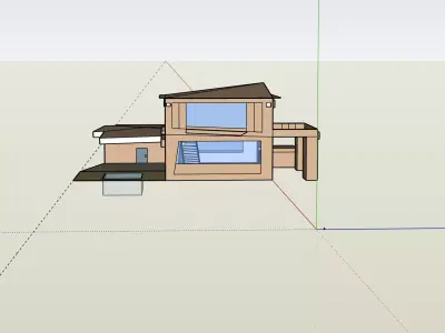 Median house  3D model