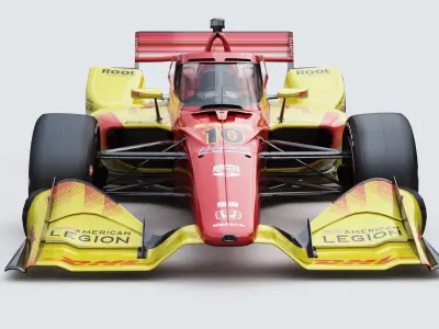 Indycar Road version Alex Palow 10 2025 3D model