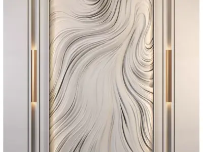 Decorative Wall 7 3D model