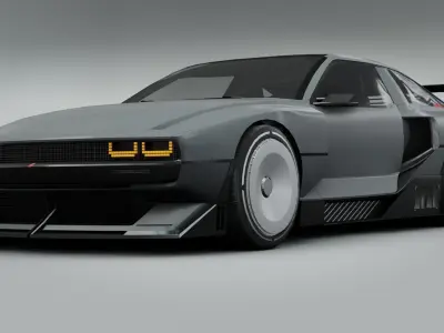 Hyundai N Vision 74 3D model