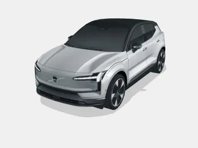 Volvo EX30 2025 Low-poly 3D model