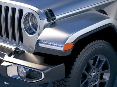 Jeep Gladiator 2020 3D model