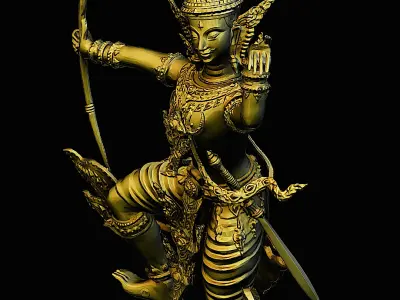 King RAMA Thailand byBBM 3D model