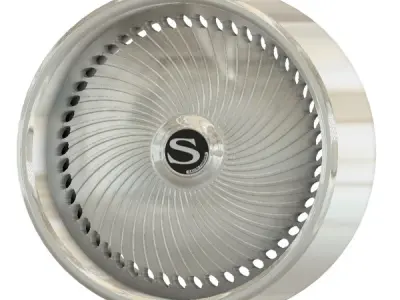 Savini Forged D1 Rim for Scale Model Cars 3D print model