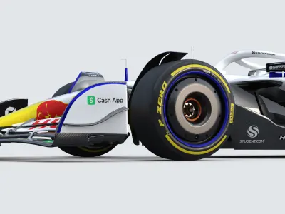 F1 Visa Cash APP 2025 3D model