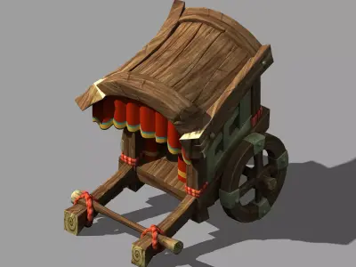 Game City - Advanced Carriage 3D model