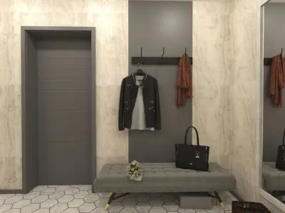 holl interier design for you 3D model