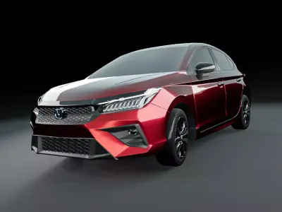 Honda City Hatchback RS Facelift 2024 3D model